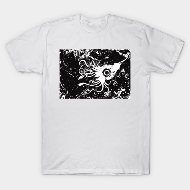 Squid T-Shirt by djrbennett